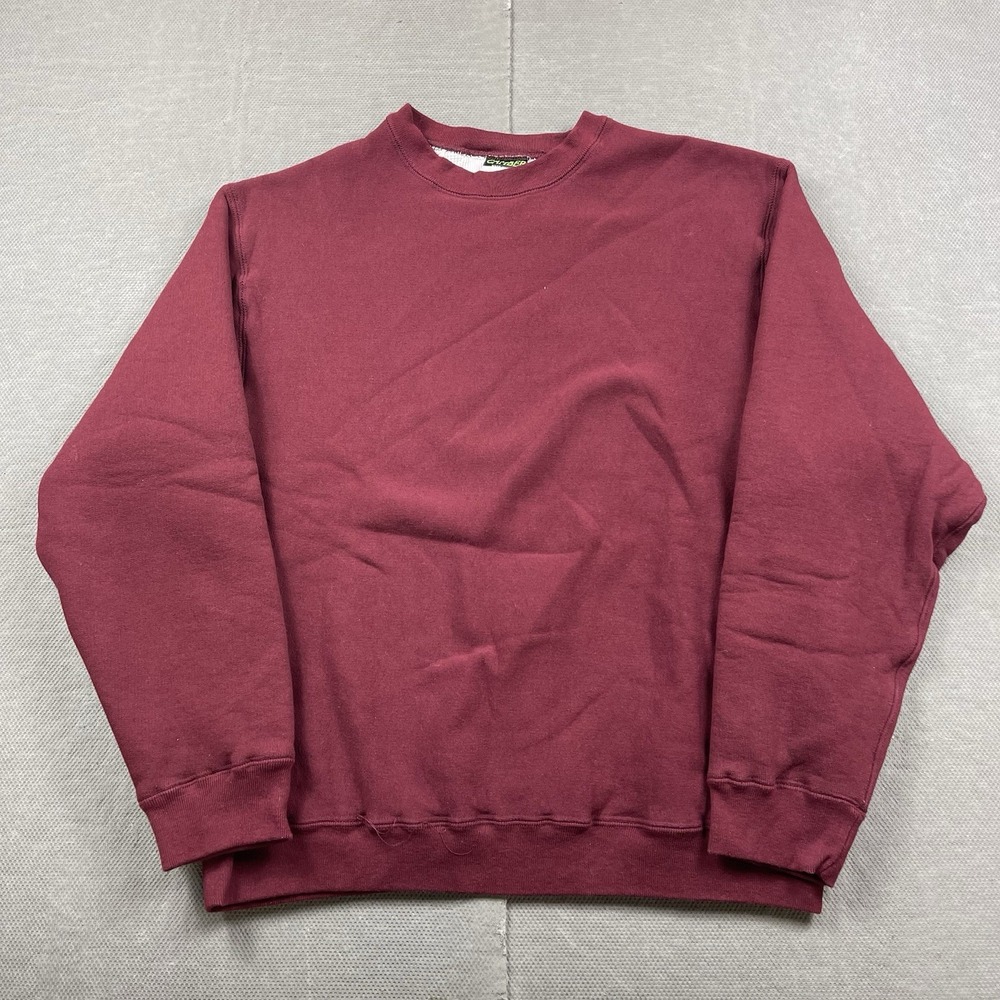 Burgundy Crewneck Sweatshirt